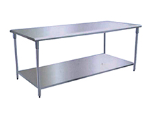双层不锈钢工作台